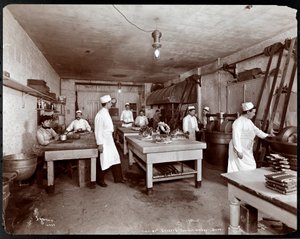 The confectionery department at Sherry